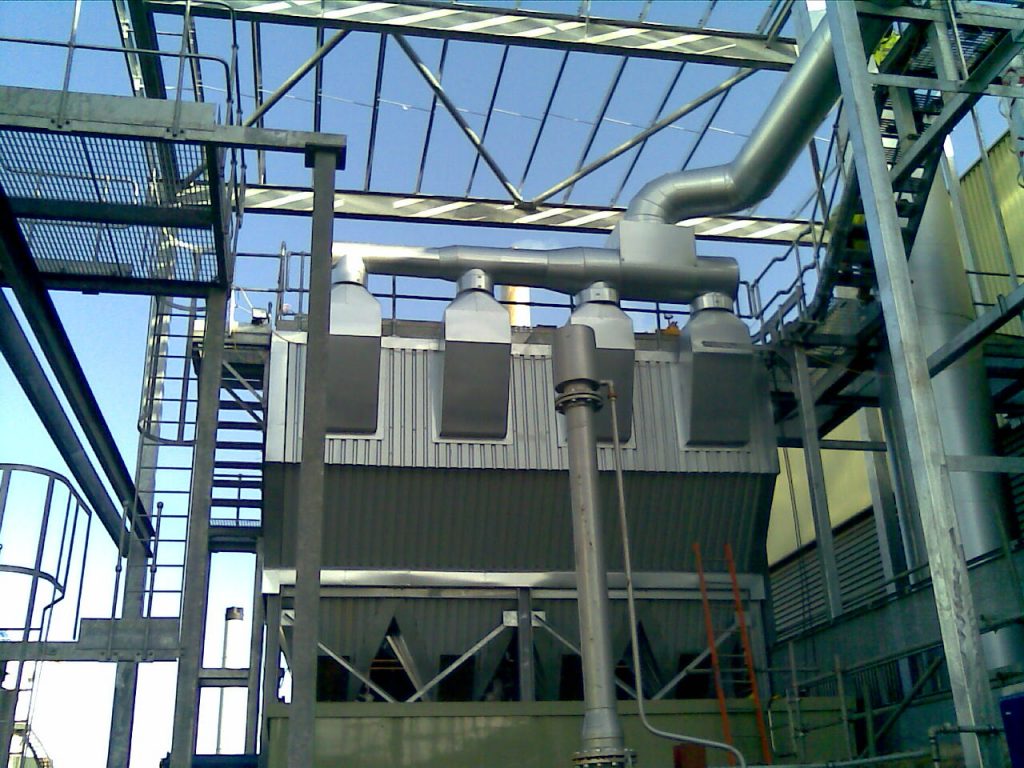 External ducting to filter system