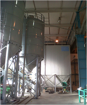 Two internal silos